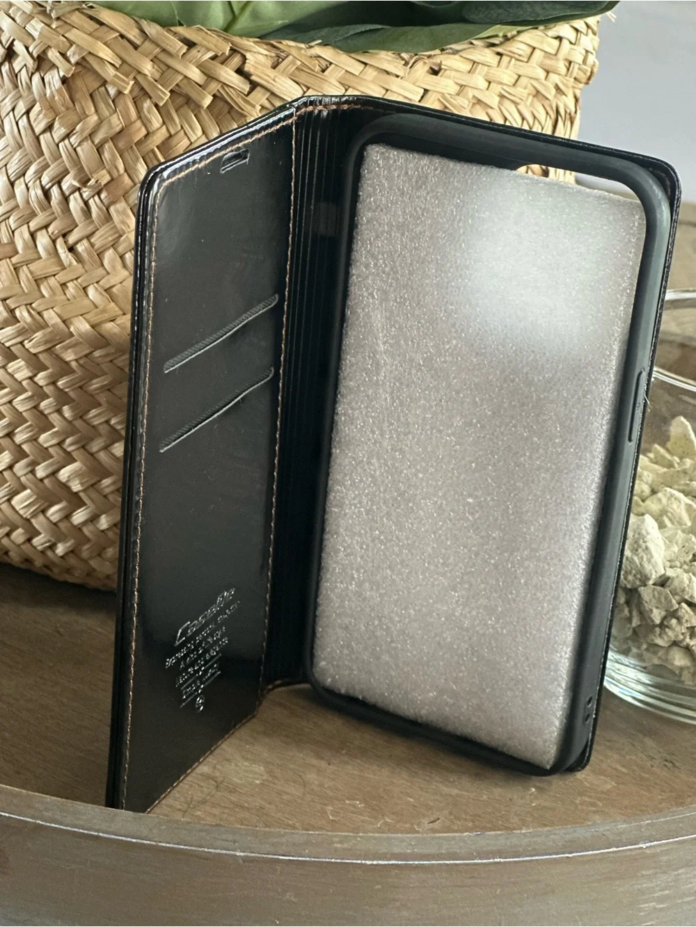 iPhone 14 Pro Max Wallet Case Folio Magnetic Leather Flip Cover NEW